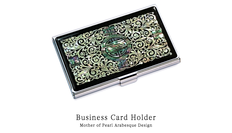 Details about   Korea Traditional Lacquerware Mother of Pearl Business Card Box Case Pencil Set