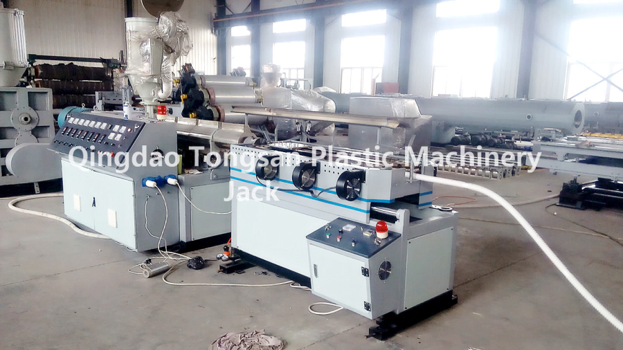 corrugated pipe production line