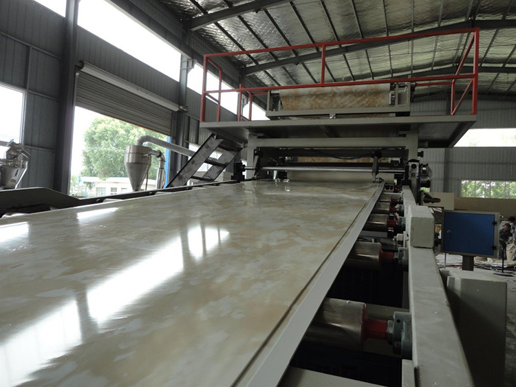 PVC marble sheet machine