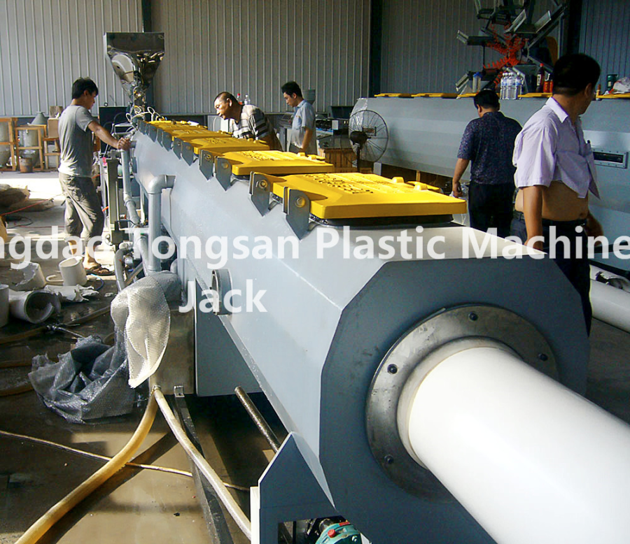 PVC pipe extrusion line 