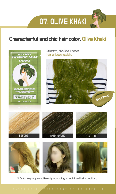 Treatment Color Ampoule 10 color-hair coloring in just 10min | tradekorea