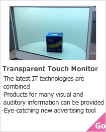 Transparent Touch Monitor