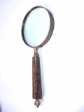 Large Magnifying Glass, Hand Held Magnifying Glass, Antique Magnifying Glass, Brass Magnifying Glass
