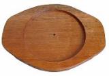 wooden plate