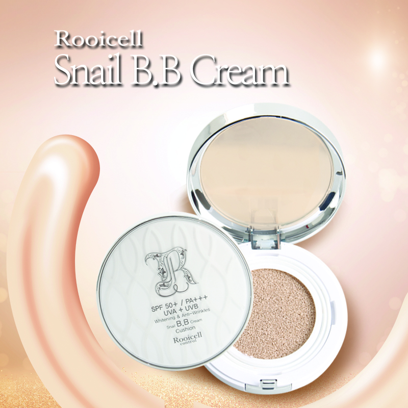 Rooicell Snail BB Cushion korea cosmetics skin care make up