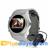 Assassin Dawn - Touchscreen Mobile Phone Watch with Video Camera - Silver