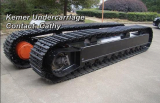 45 ton steel track undercarriage steel track chasis