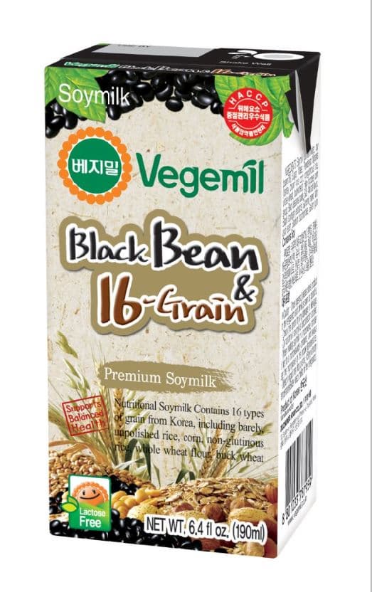 vegemil blackbean & 16grains soymilk