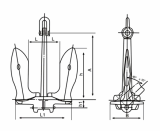 U. S. A. STOCKLESS ANCHOR,IJINAC02 