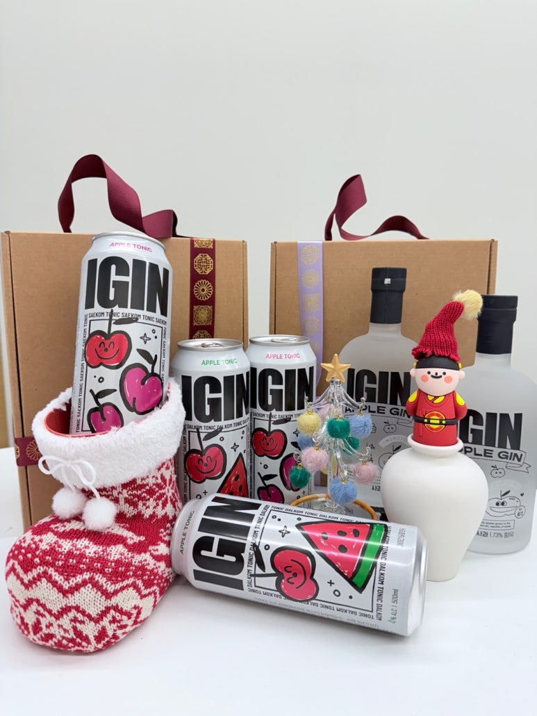 【数量限定】IGIN APPLE GIN SpringEditionギフトセット JIN IGIN APPLE GIN SPRING EDITION 500ml - A-KPOP