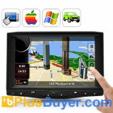 7 Inch HD Touchscreen Car Monitor - AV, VGA, HDMI Input