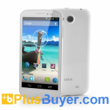 ONN V9 Quad Core 1.2GHz Android 4.2 Phone (5.7 Inch, WCDMA+GSM, 8MP Camera, White)