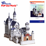 3D Puzzle Educational DIY Toy Architecture Model Neuschwanstein Castle 