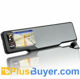 Bluetooth Car Rearview Mirror Kit (Dash Cam + GPS + Rearview Camera + FM Transmitter)