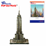 3D Puzzle Educational DIY Toy Architecture Model Empire State Building