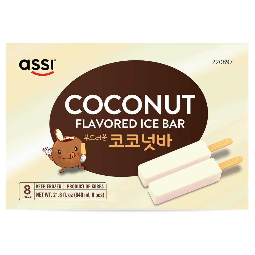 Coconut Ice Cream Bar