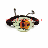 man made insect amber Bracelet jewelry,,Fashion Jewelry,customized gift
