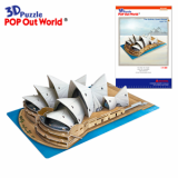 3D Puzzle Educational DIY Toy Architecture Model The Sydney Opera House