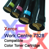 Xerox 7328 Compatible Color Toner Cartridge