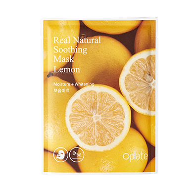 skincare_sheet mask_soothing_moisturizing_hydrating_lemon