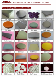 high pure matal, alloy & compounds, rare earth metal material, evaporation material