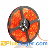 Flexible Stick-on Red LED Light Strip - 5 Meters
