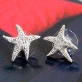 [LJ New York] Slim Starfish Earrings