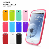KOREA PEARL COLOR JELLY CASE  for Apple iPhone4/4S, 5, Samsung Galaxy S4,S5,Note2,Note3