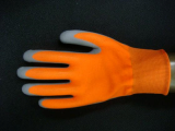 Orange Nylon with Grey PU Foam Coating(DMF Free)