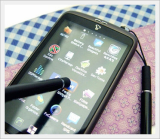 A 2-Stage Black-colored Capacitive Touch Pen