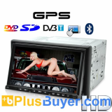 Gladiator - 7 Inch HD Touchscreen Car DVD Player with SiRF Atlas IV GPS Receiver