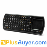 Mini Bluetooth QWERTY Keyboard with Touch Pad (71 Keys, LED Flashlight) 