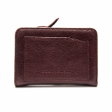 Slip Pockets Small Womens Leather Wallet _ GREY