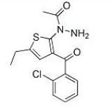2__Aminoacetylamino__3__o_chlorobenzoyl__5_ethylthiophene