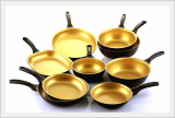KOPAN Gold Ceramic Frypan/WOK