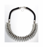 Art deco with pearl necklace