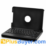 Detachable Bluetooth Keyboard Case with 360 Degree Rotating - For iPad mini
