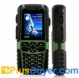 Vigis - Rugged Mobile Phone with Walkie Talkie and GPS (Shockproof, Waterproof)