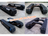 Steel tracked crawler undercarriage 