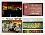 3 Color LED Display (Text + Graphics) for Indoor Use 