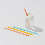 STACKUP Reusable Silicone Straw Openable Washable Eco Friendly Folding straw