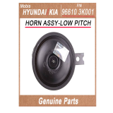 966103K001 _ HORN ASSY_LOW PITCH _ Genuine Korean Automotive Spare Parts _ Hyundai Kia _Mobis_
