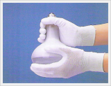 Nylon Gloves with PU Coated On Palm