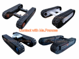 Supply high quality rubber and steel tracks