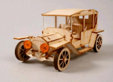 Classic Car- Made DIY Toy , Craft, Gift , Model 