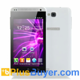 Four - Budget 4 Inch Android Phone (1GHz CPU, Dual Camera, Bluetooth, White)