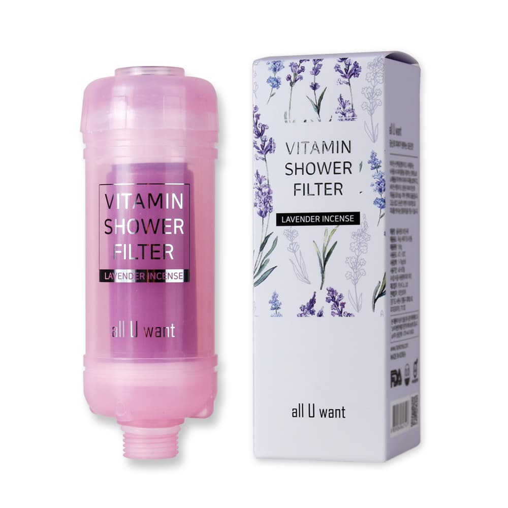 All U Want Vitamin _ Peptide Shower Filter_Lavender