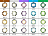 3-tone Color Lens (3-1~3-31)