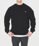 Heavy cotton vitality Sweatshirt _BLACK_