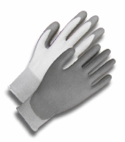 Grey Polyurethane Foam Coated Gloves